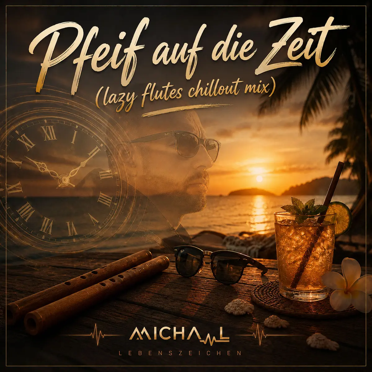 Cover von Pfeif auf die Zeit – Lazy Flutes Chillout Mix